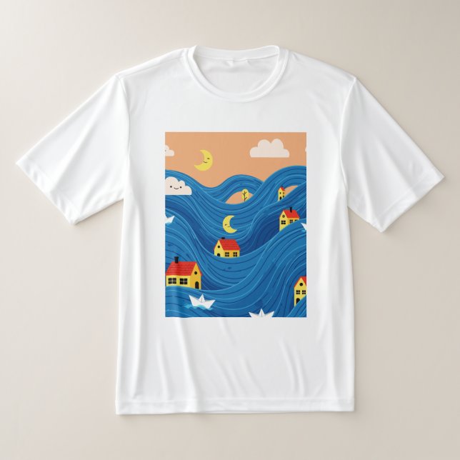Camiseta Casas y barcos (Distribución)
