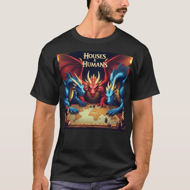Camiseta Casas y seres humanos (Anverso)