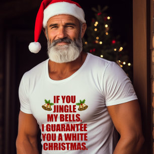 Camiseta Cascabelee mis Belces para el navidad blanco