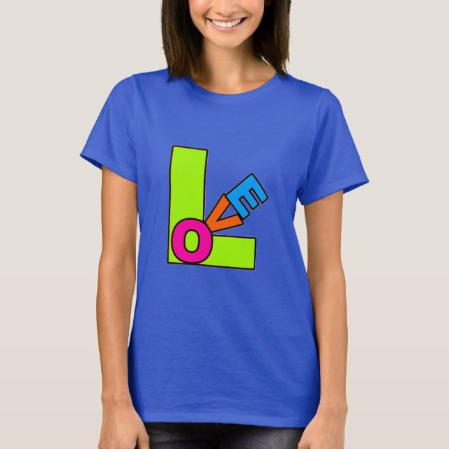 Camiseta Cascada de amor (Anverso)