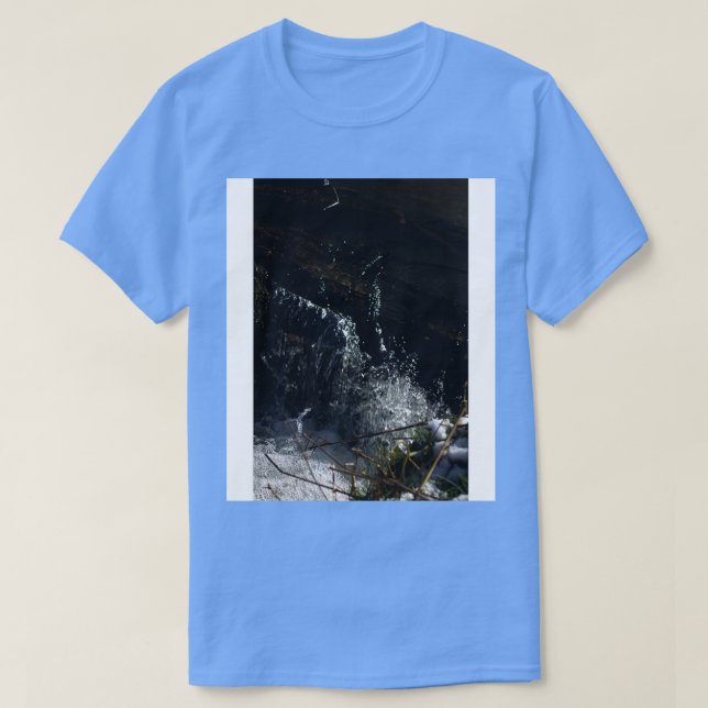 Camiseta cascada de caña de zorro 2 (Diseño del anverso)