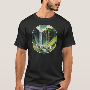 Camiseta Cascada de Islandia