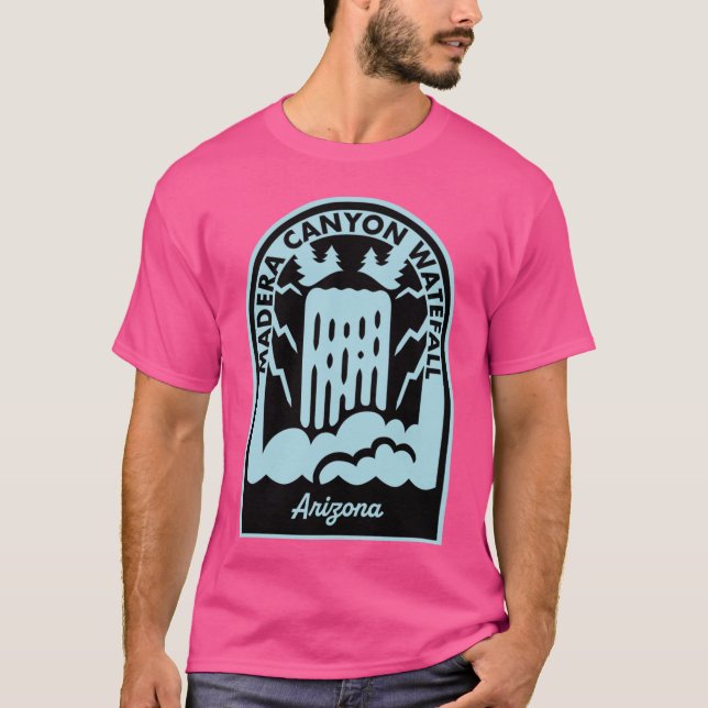 Camiseta Cascada de Madera Canyon Arizona (Anverso)