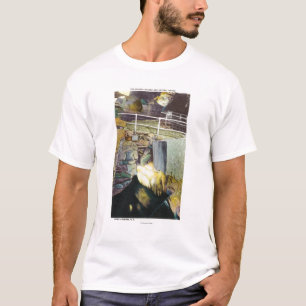 Camiseta Cascada de oro y opinión natural del puente