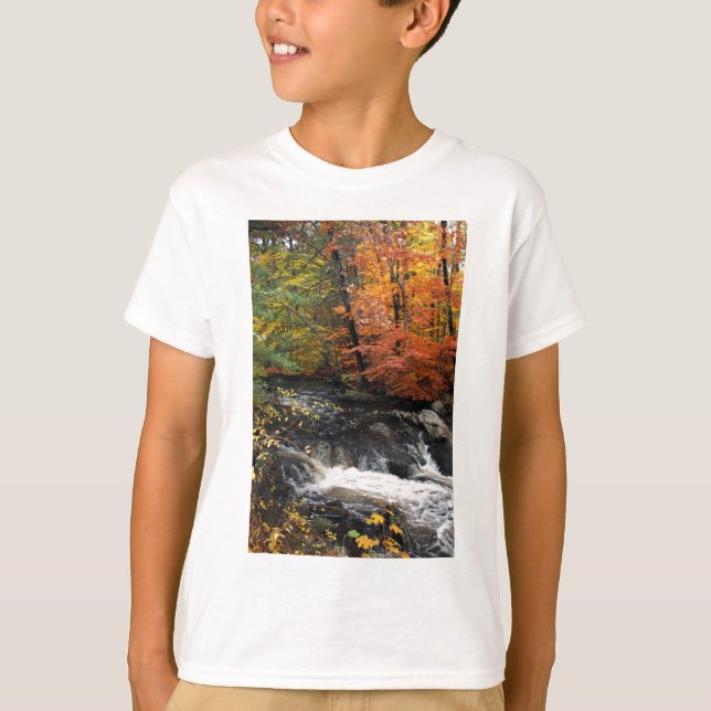 Camiseta Cascada de otoño (Anverso)