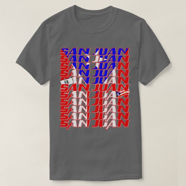 Camiseta Cascada de San Juan 2 (Diseño del anverso)