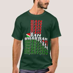 Camiseta Cascada de San Sebastián texto 3