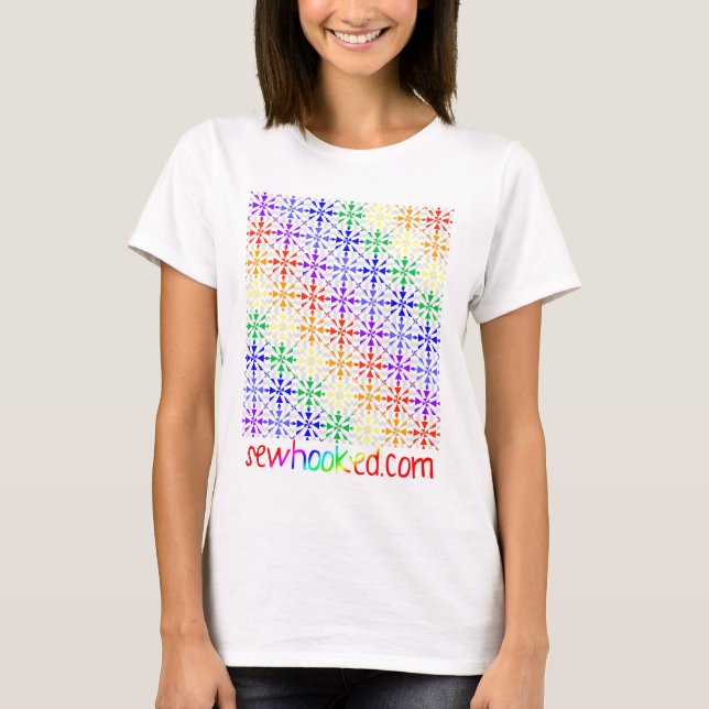 Camiseta Cascada del arco iris de Zazzle (Anverso)