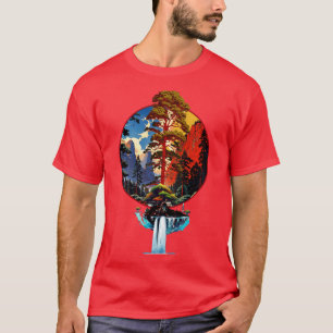 Camiseta Cascada del Valle de Redwood