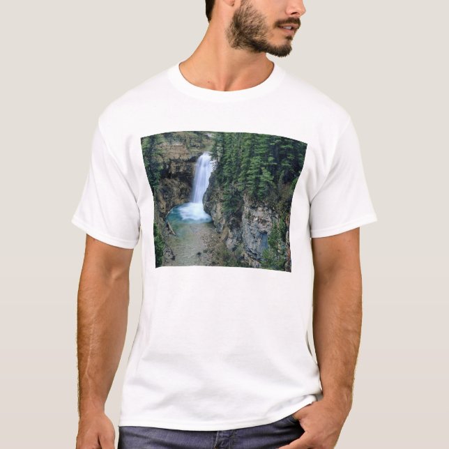 Camiseta Cascada en Falls Creek en Lewis and Clark (Anverso)