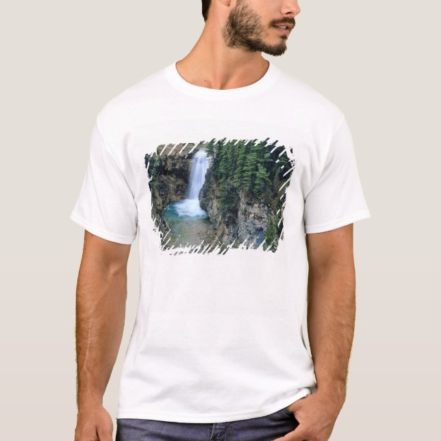 Camiseta Cascada en Falls Creek en Lewis and Clark (Anverso)