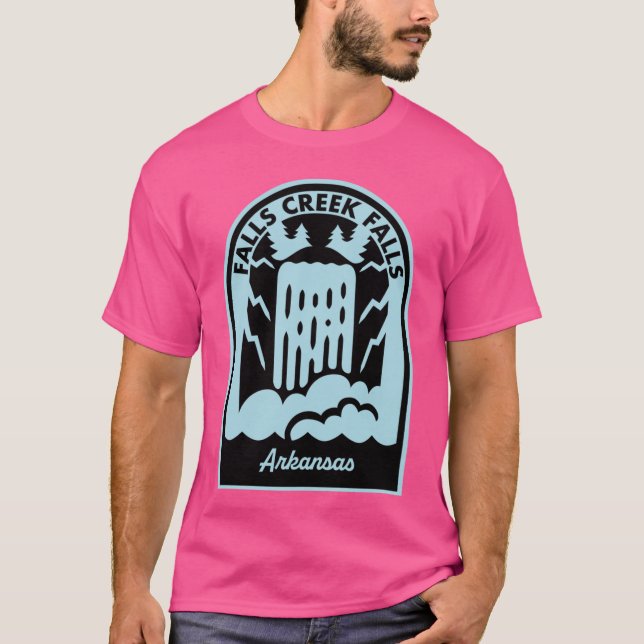 Camiseta Cascada Falls Creek Arkansas (Anverso)