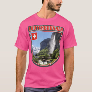 Camiseta Cascada Lauterbrunnen Bern Alpes suizos