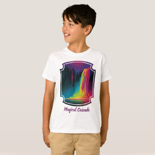 Camiseta Cascada mágica, serenidad cautivadora