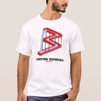Camiseta Cascada perpetua (ilusión óptica)