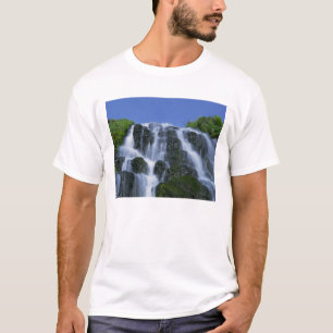 Camiseta Cascada, Portree, Isla de Skye, Tierras Altas,
