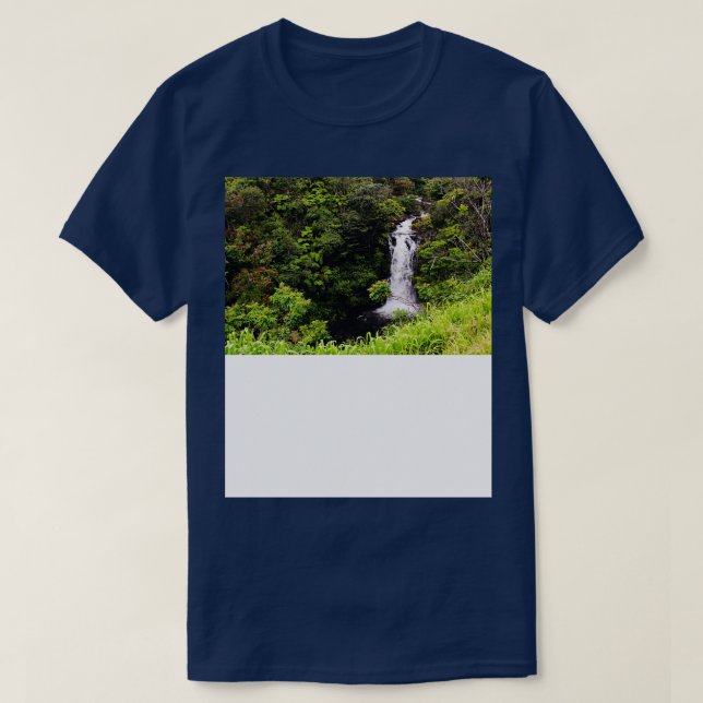Camiseta cascada TShirt 2 (Diseño del anverso)