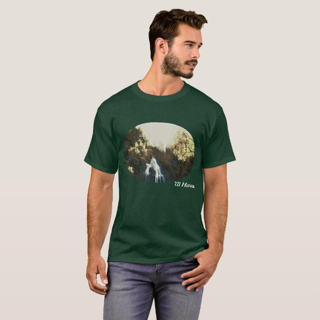 Camiseta Cascadas (Anverso completo)