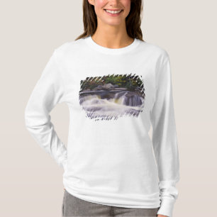 Camiseta Cascadas, Carretera Kancamagus, Blanco