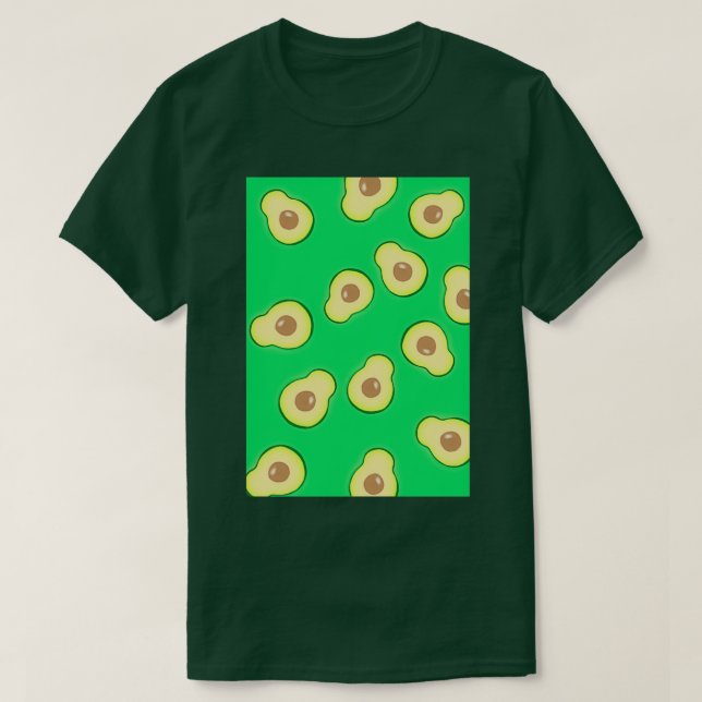 Camiseta Cascadas de aguacate (Diseño del anverso)