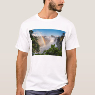 Camiseta Cascadas de Iguazú con el arco iris, la Argentina