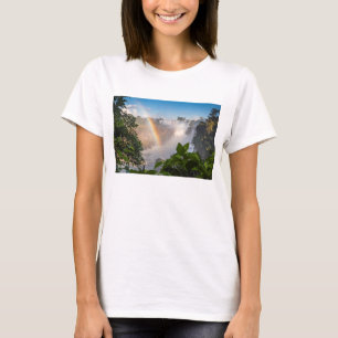 Camiseta Cascadas de Iguazú con el arco iris, la Argentina