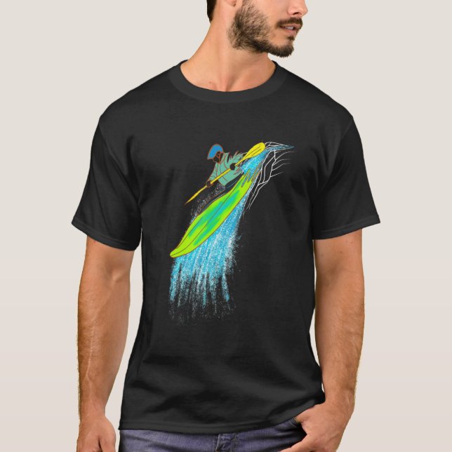 Camiseta Cascadas de raids gráficas de Whitewater River Kay (Anverso)