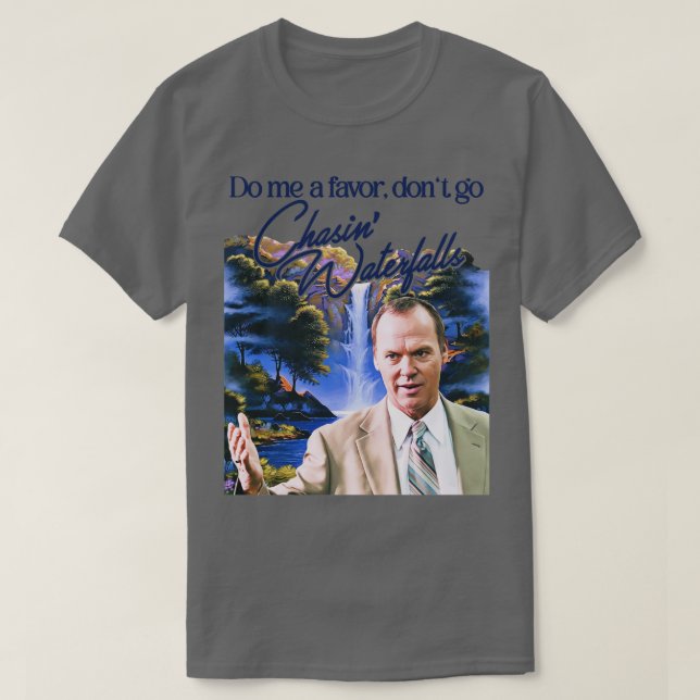 Camiseta Cascadas del Capitán Genes (Diseño del anverso)