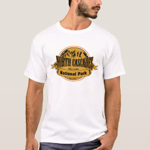 Camiseta Cascadas del norte parque nacional, Washington
