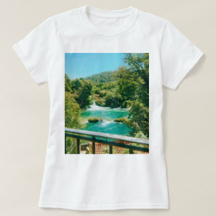 Camiseta Cascadas Krka - Parque nacional Krka - Croacia