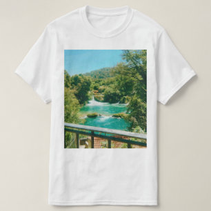 Camiseta Cascadas Krka - Parque nacional Krka - Croacia