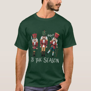 Camiseta Cascanueces Navidad Es la Temporada Grupo Navidad 