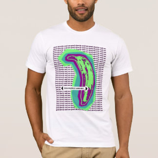 Camiseta Cáscara lentamente