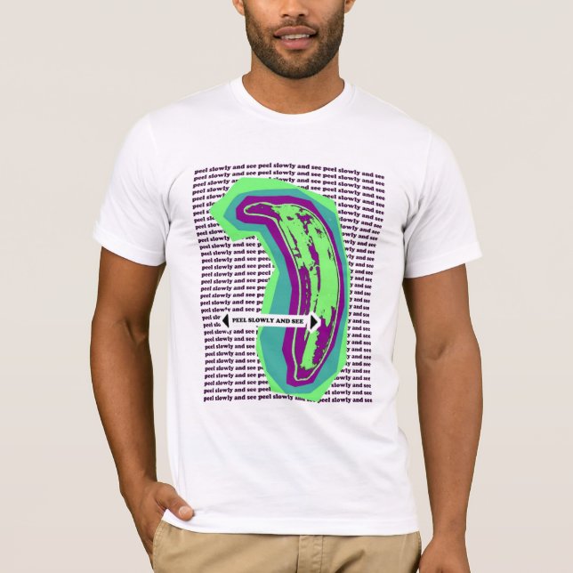Camiseta Cáscara lentamente (Anverso)