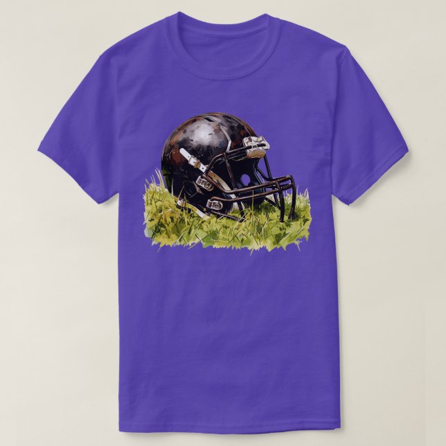 Camiseta Casco americano 1 (Diseño del anverso)