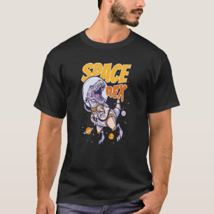 Camiseta Casco Con Planetas De Espacio De Espacio De Vestim