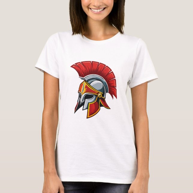 Camiseta Casco corintio griego antiguo (Anverso)