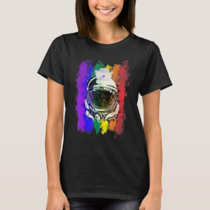 Camiseta casco de astronauta enfermera hospital transbordad