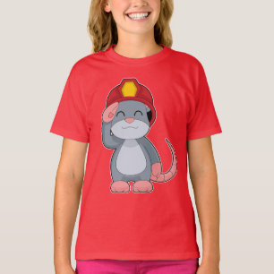 Camiseta Casco de bomberos para bomberos para ratones Servi