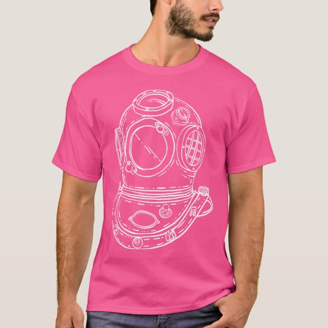 Camiseta Casco de buceo Froschmann (Anverso)