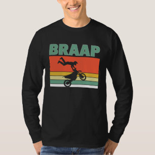 Camiseta Casco de conductor todoterreno de salto retro Braa