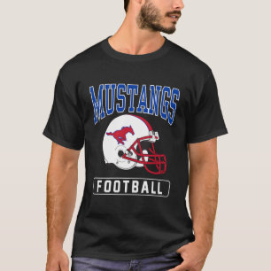 Camiseta Casco de fútbol del Metodista Sur Smu Mustangs