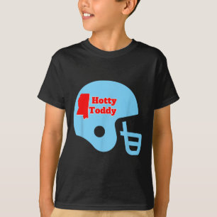 Camiseta Casco de fútbol Hotty Toddy con esquema de Miss St