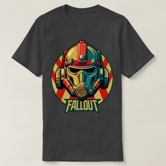 Camiseta Casco de ilustracion (Diseño del anverso)