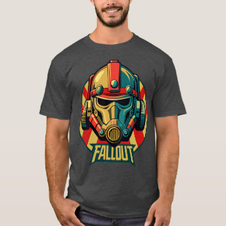Camiseta Casco de ilustracion