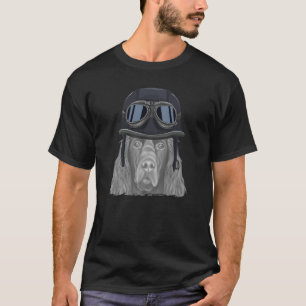 Camiseta Casco de motocicleta de vintage