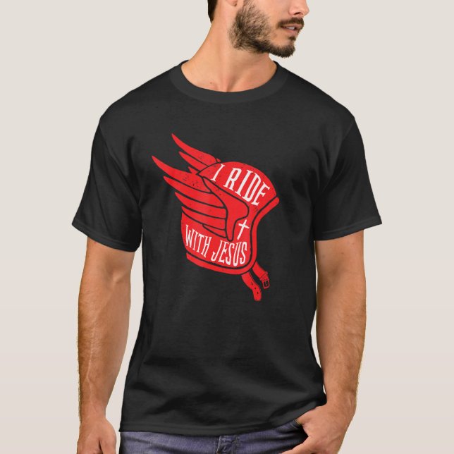 Camiseta Casco De Motociclismo Vintage (Anverso)