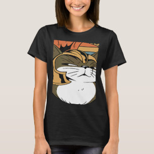Camiseta Casco de soldado de gato romano Disfraz Un Kit de