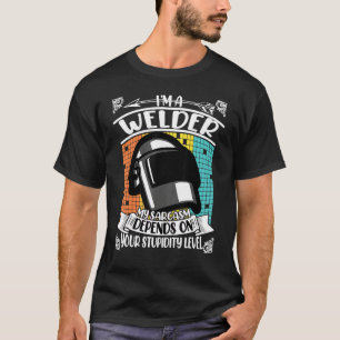 Camiseta Casco de soldador Mig Tig Soldadura por arco de so