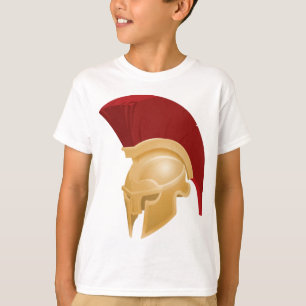 Camiseta Casco espartano o Trojan